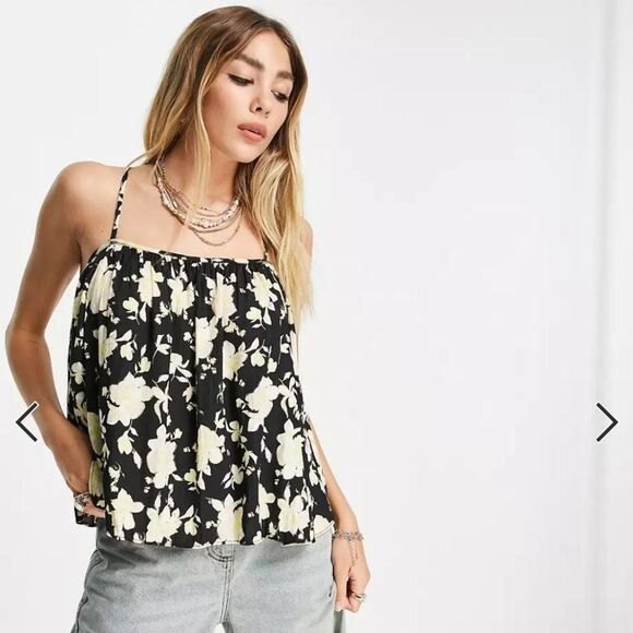 Free People Hot Take Printed Floral Cami - Picture 1 of 4